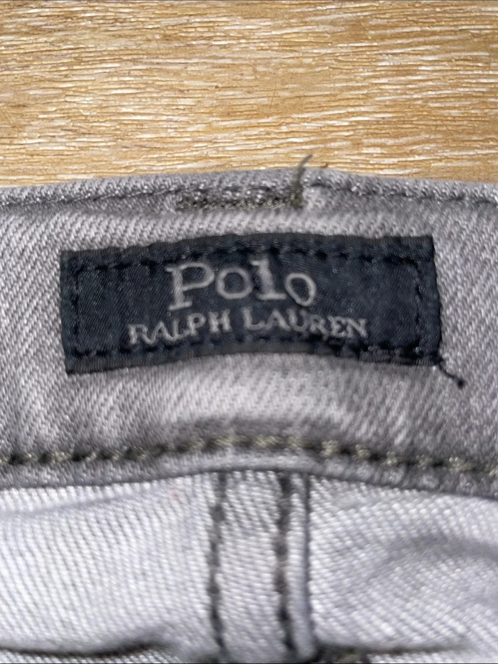 Polo by Ralph Lauren Men's Slim Straight Gray Jeans